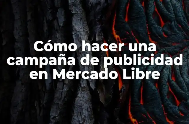 Cómo Hacer una Campaña de Publicidad en Mercado Libre