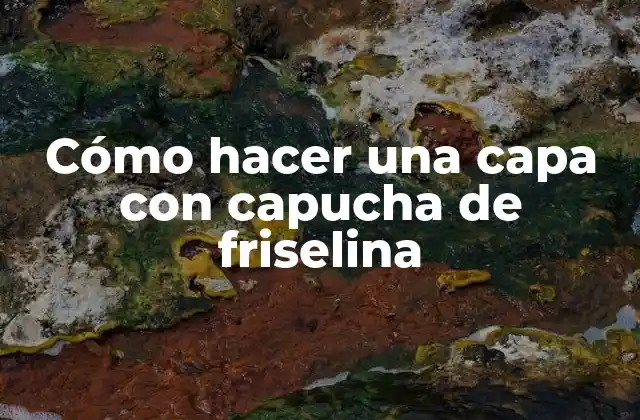 Cómo Hacer una Capa con Capucha de Friselina 2 Cómo hacer una capa con capucha de friselina