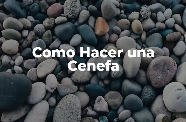 Como Hacer una Cenefa
