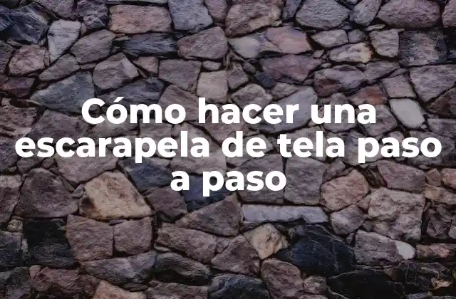 Cómo Hacer una Escarapela de Tela Paso a Paso