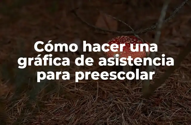 Cómo Hacer una Gráfica de Asistencia para Preescolar