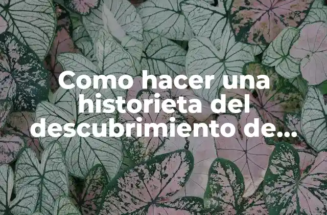 Como Hacer una Historieta Del Descubrimiento de América