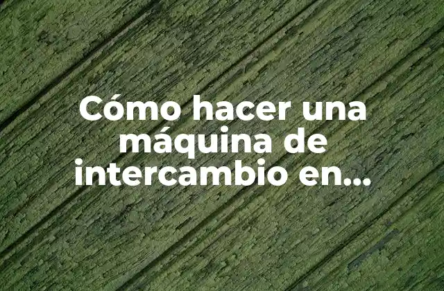 ¿Qué es una máquina de intercambio en Pixelmon?
