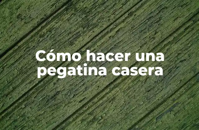 Cómo Hacer una Pegatina Casera