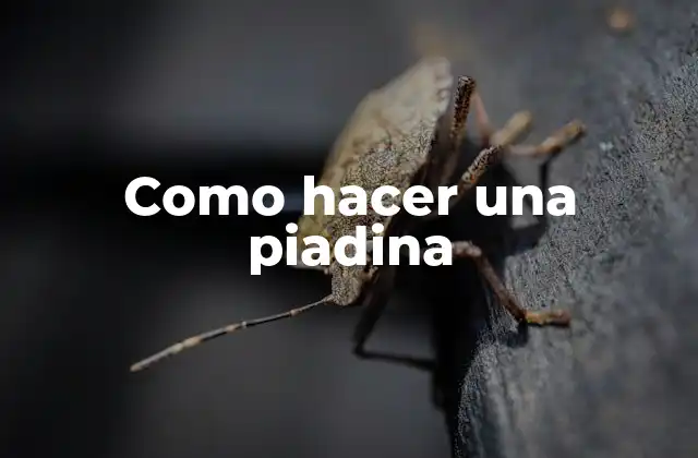 Como Hacer una Piadina