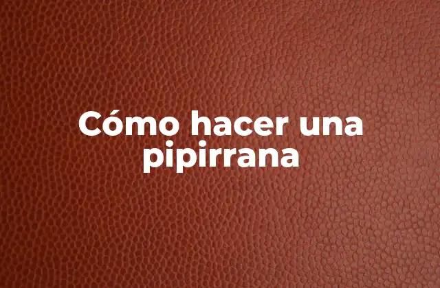 Cómo Hacer una Pipirrana