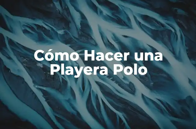 ¿Qué es una Playera Polo y para Qué Sirve?