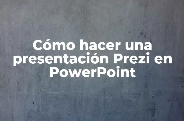 Qué es Prezi y cómo se utiliza