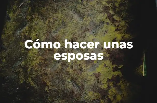 Cómo Hacer unas Esposas 2 Cómo hacer unas esposas