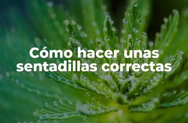 Cómo Hacer unas Sentadillas Correctas