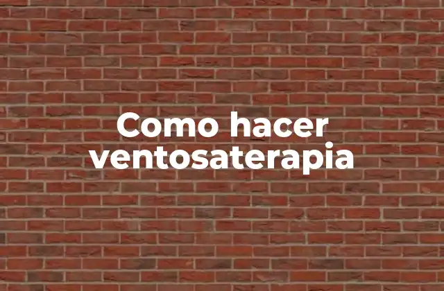 Ventosaterapia: ¿qué es y para qué sirve?