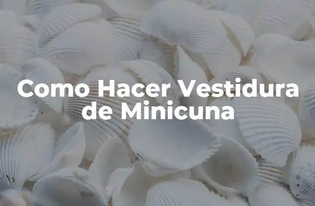 Como Hacer Vestidura de Minicuna