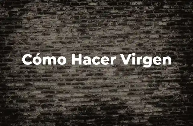 Cómo Hacer Virgen 2 ¿Qué es una Bebida de Virgen?