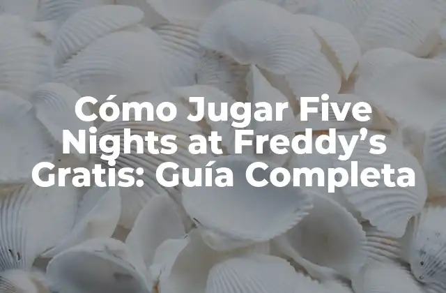 ¿Qué es Five Nights at Freddy's y por qué es tan popular?