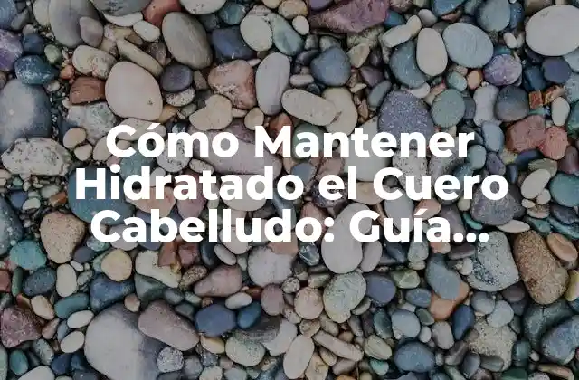 Cómo Mantener Hidratado el Cuero Cabelludo: Guía Completa