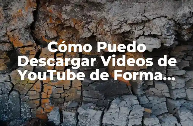 Cómo Puedo Descargar Videos de Youtube de Forma Segura y Gratuita