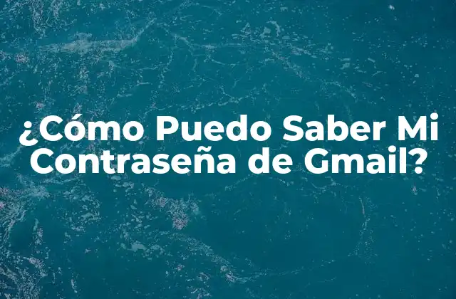 ¿Por Qué Es Importante Recuperar Mi Contraseña de Gmail?