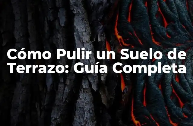 Cómo Pulir un Suelo de Terrazo: Guía Completa