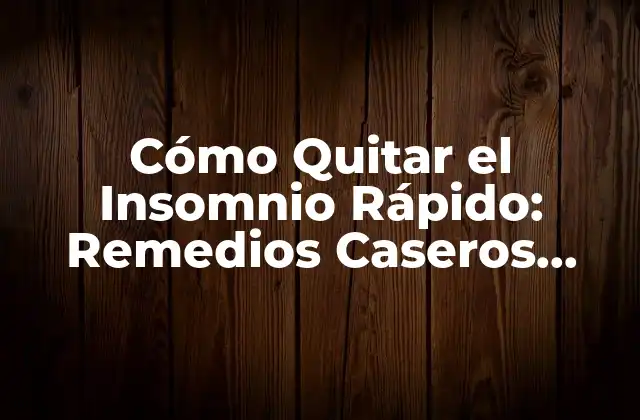 ¿Cuáles son las Causas del Insomnio?