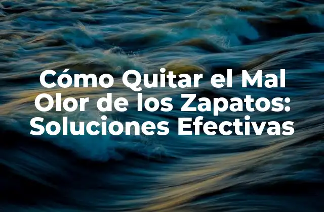 Cómo Quitar el Mal Olor de los Zapatos: Soluciones Efectivas 2 Causas del Mal Olor de los Zapatos