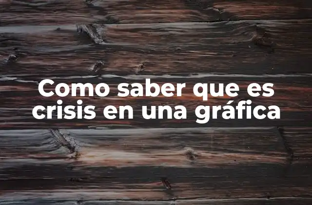 Como Saber que es Crisis en una Gráfica