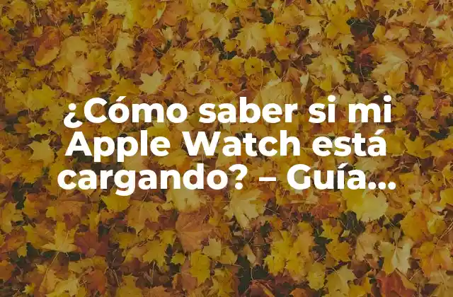 Cómo funciona la carga inalámbrica de Apple Watch