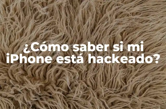 ¿cómo Saber Si Mi Iphone Está Hackeado? 2 Síntomas comunes de un iPhone hackeado