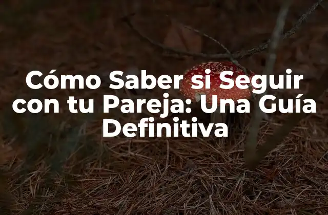 Cómo Saber Si Seguir con Tu Pareja: una Guía Definitiva 2 Señales de una Relación Saludable