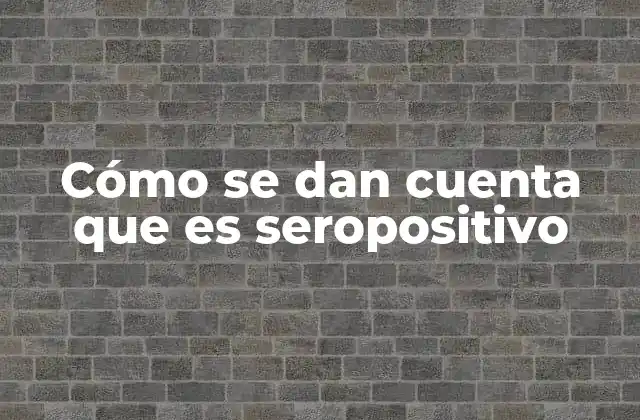 Síntomas iniciales que pueden indicar una infección por VIH
