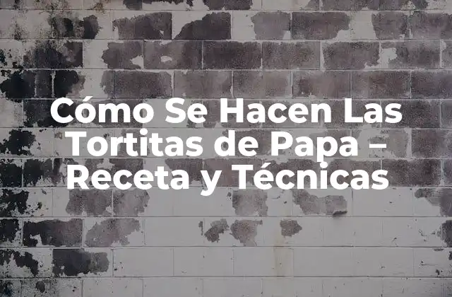 Cómo Se Hacen las Tortitas de Papa – Receta y Técnicas