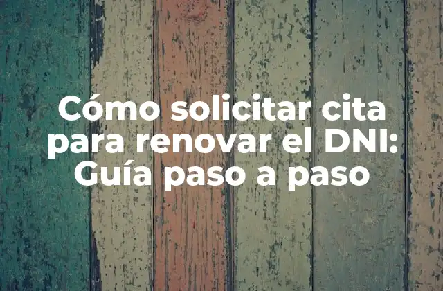 ¿Por qué es necesario renovar el DNI?