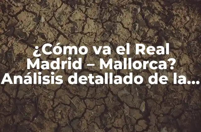 ¿cómo Va el Real Madrid – Mallorca? Análisis Detallado de la Temporada