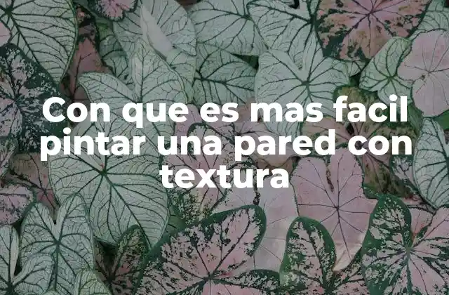 Alternativas eficaces para pintar superficies con relieve