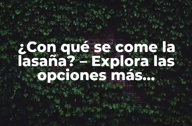 La opción clásica: Espaguetis