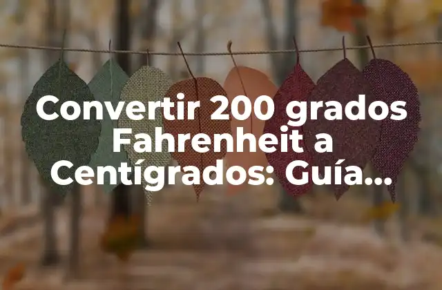 ¿Qué son los Grados Fahrenheit y Centígrados?