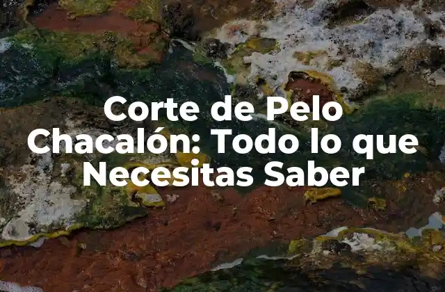 Corte de Pelo Chacalón: Todo Lo que Necesitas Saber 2 Orígenes del Corte de Pelo Chacalón