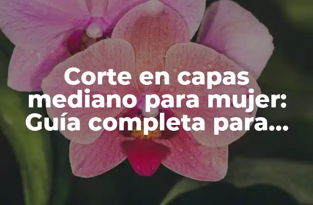 Corte en Capas Mediano para Mujer: Guía Completa para Encontrar el Estilo Ideal