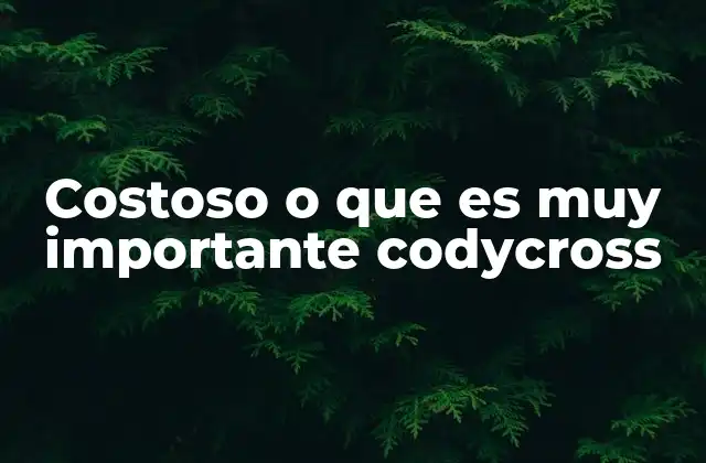 Costoso o que es Muy Importante Codycross