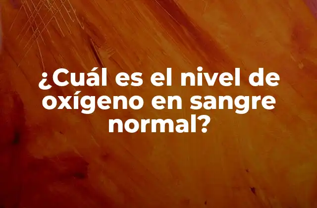 ¿Qué es la saturación de oxígeno (SpO2)?