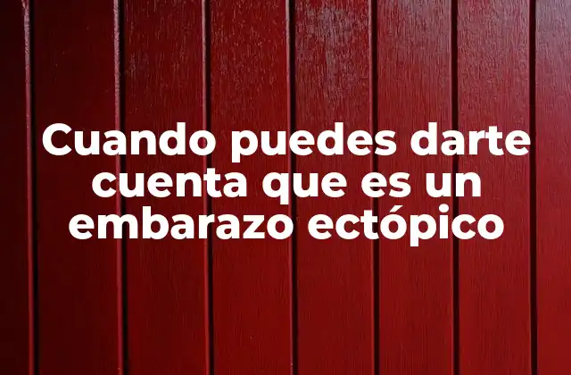 Cuando Puedes Darte Cuenta que es un Embarazo Ectópico 2 Síntomas que pueden indicar un embarazo ectópico sin mencionar directamente el término