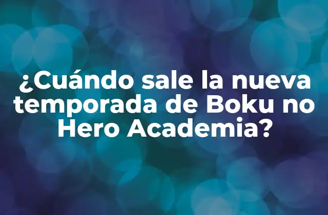 La Creación de Boku no Hero Academia y su Inspiración