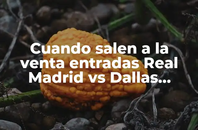 Cuando Salen a la Venta Entradas Real Madrid Vs Dallas Mavericks