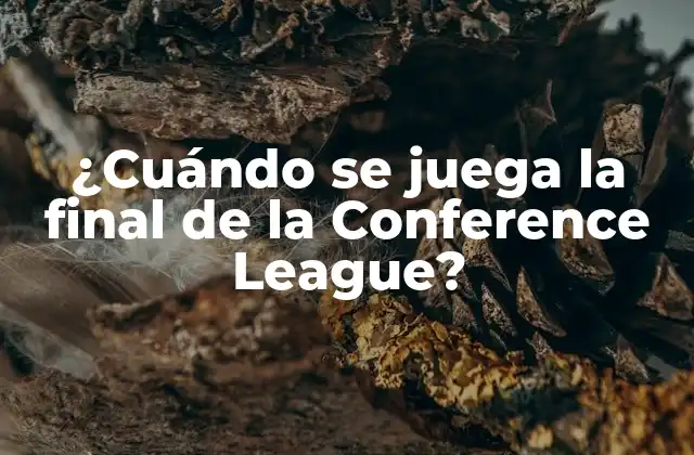 La historia de la Conference League