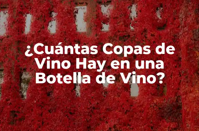 El Tamaño de la Copa de Vino