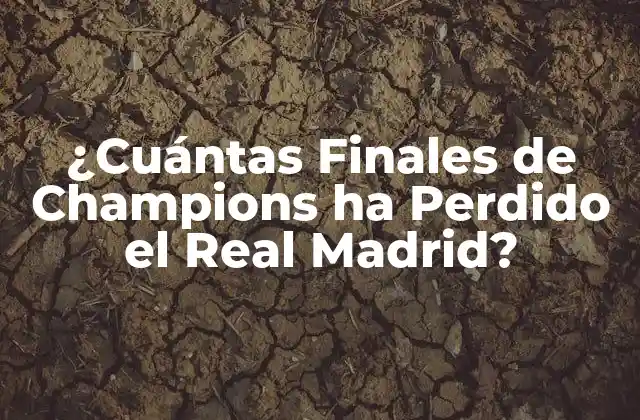 ¿cuántas Finales de Champions Ha Perdido el Real Madrid? 2 La Primera Final Perdida: 1958