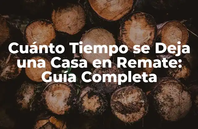 Etapas del Proceso de Remate