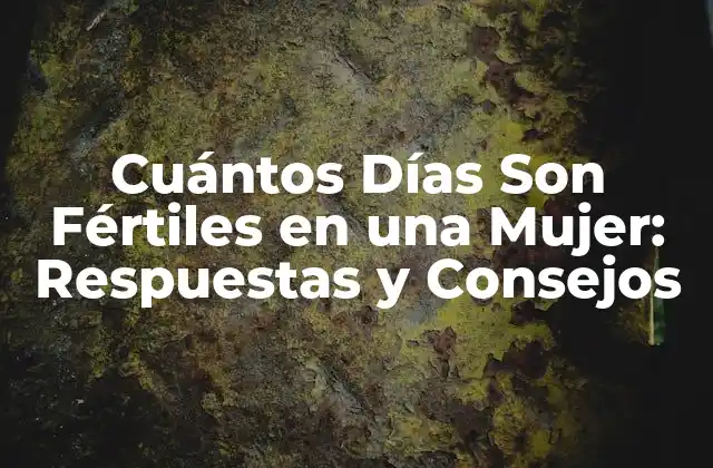 Ciclo Menstrual y Fertilidad