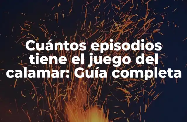 La estructura de la serie