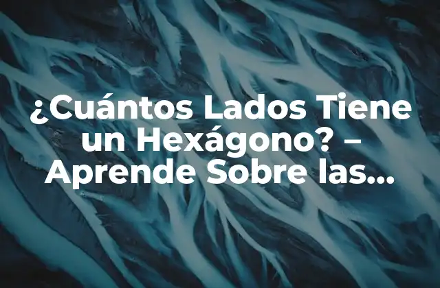 ¿cuántos Lados Tiene un Hexágono? – Aprende sobre las Propiedades de Este Polígono