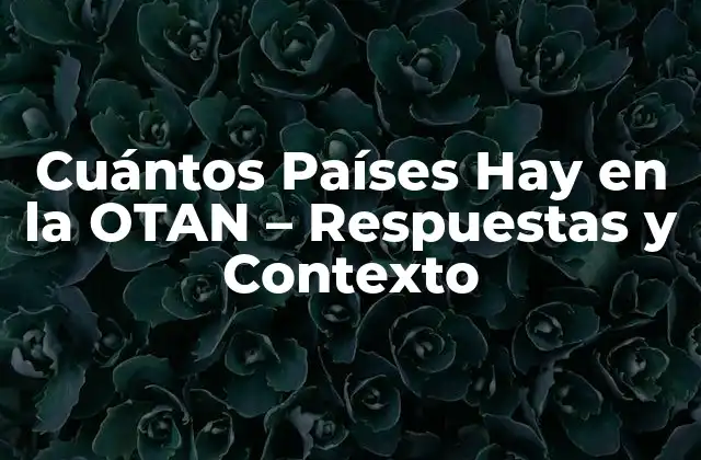Cuántos Países Hay en la Otan - Respuestas y Contexto 2 Orígenes y Creación de la OTAN